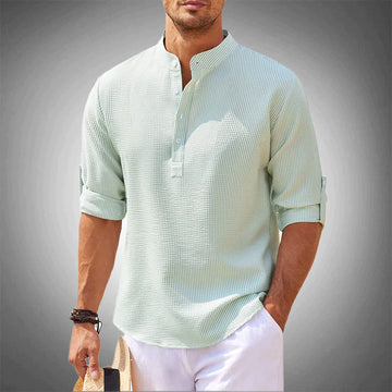 Stylish Linen Men's Shirt - Maurice
