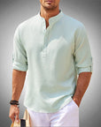 Stylish Linen Men's Shirt - Maurice