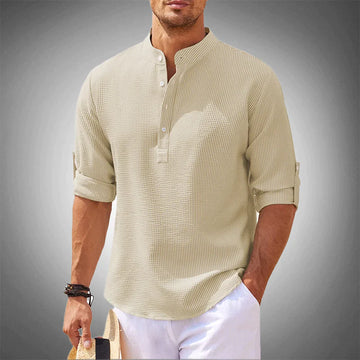 Stylish Linen Men's Shirt - Maurice