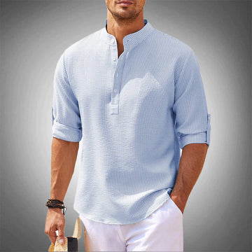 Stylish Linen Men's Shirt - Maurice