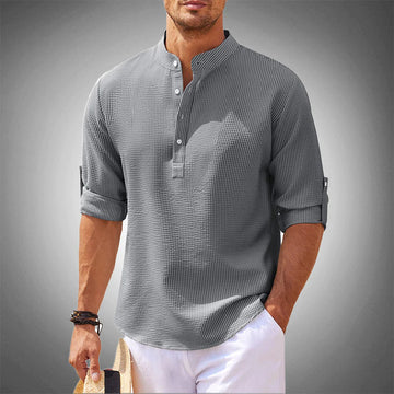 Stylish Linen Men's Shirt - Maurice