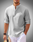Stylish Linen Men's Shirt - Maurice