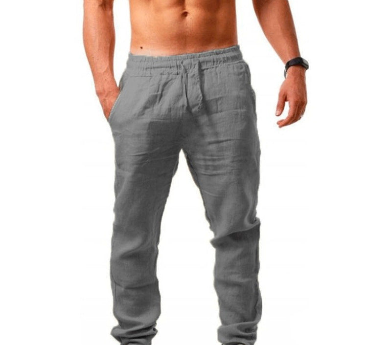 Stylish Linen Men's Trousers - Matthijs