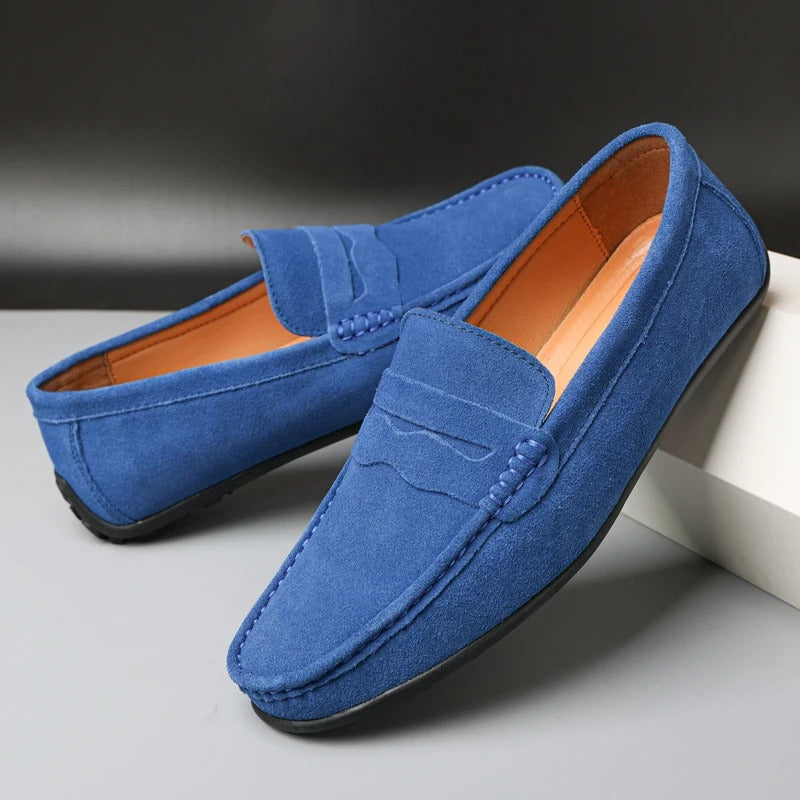 Suede Loafers