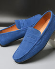 Suede Loafers