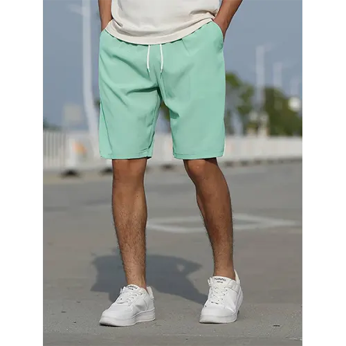 Summer Shorts with High Waist for Men