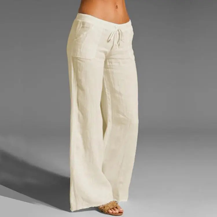 Summer Trousers for Women in Linen