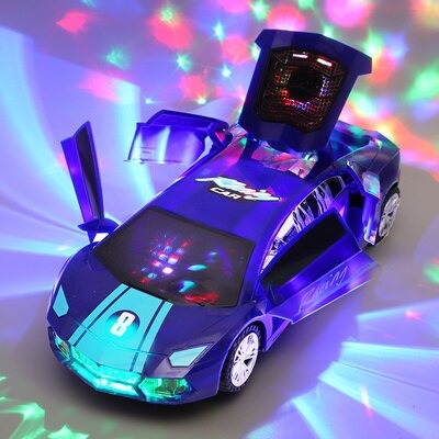 Supercar Toy - Moving and flashing toy car - Toy car
