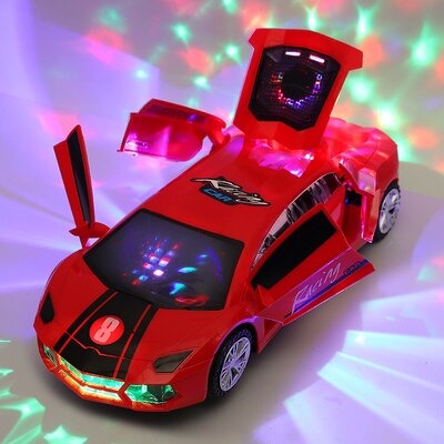 Supercar Toy - Moving and flashing toy car - Toy car
