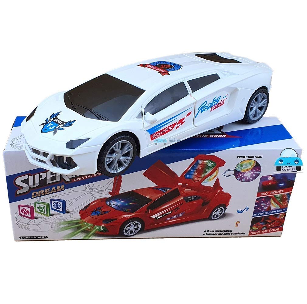 Supercar Toy - Moving and flashing toy car - Toy car