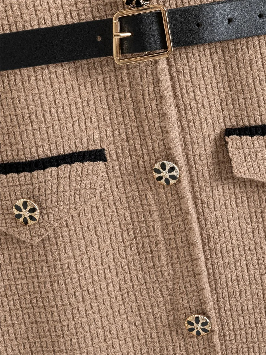 Tamara - A-Line Knitted Dress