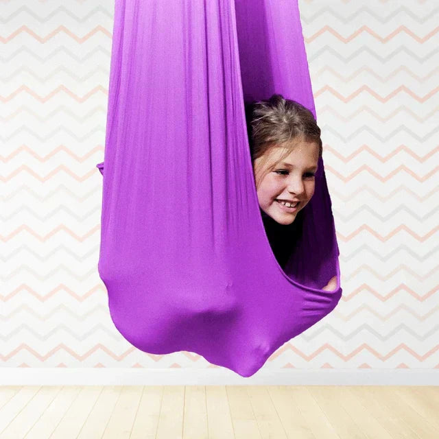 Therapeutic Hanging Swing for Children - Indoor Sensory Pod