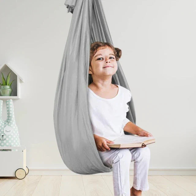 Therapeutic Hanging Swing for Children - Indoor Sensory Pod