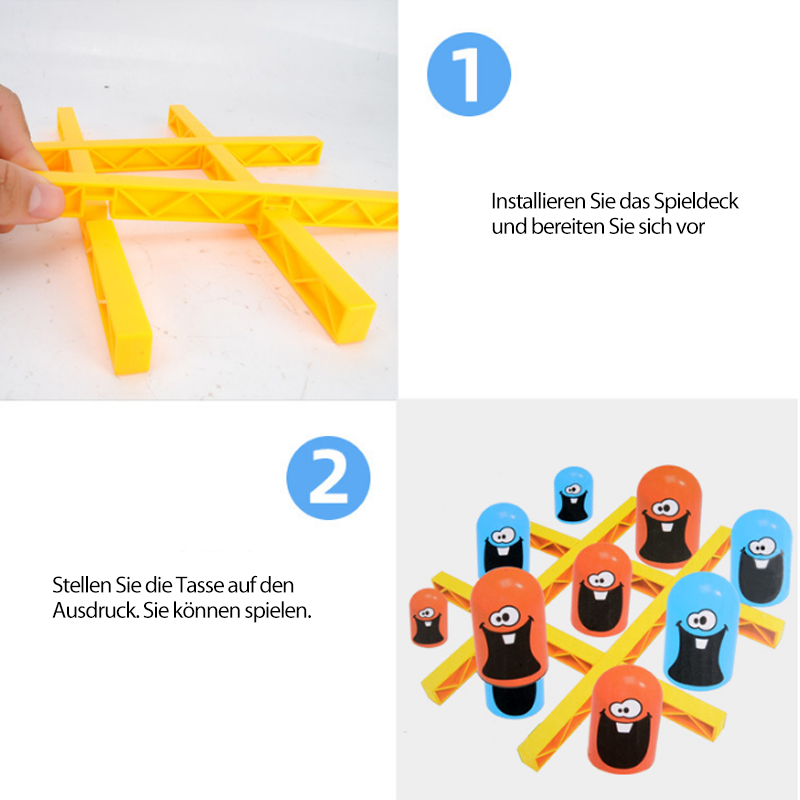 TicTacToe - Creative Game Set for Children