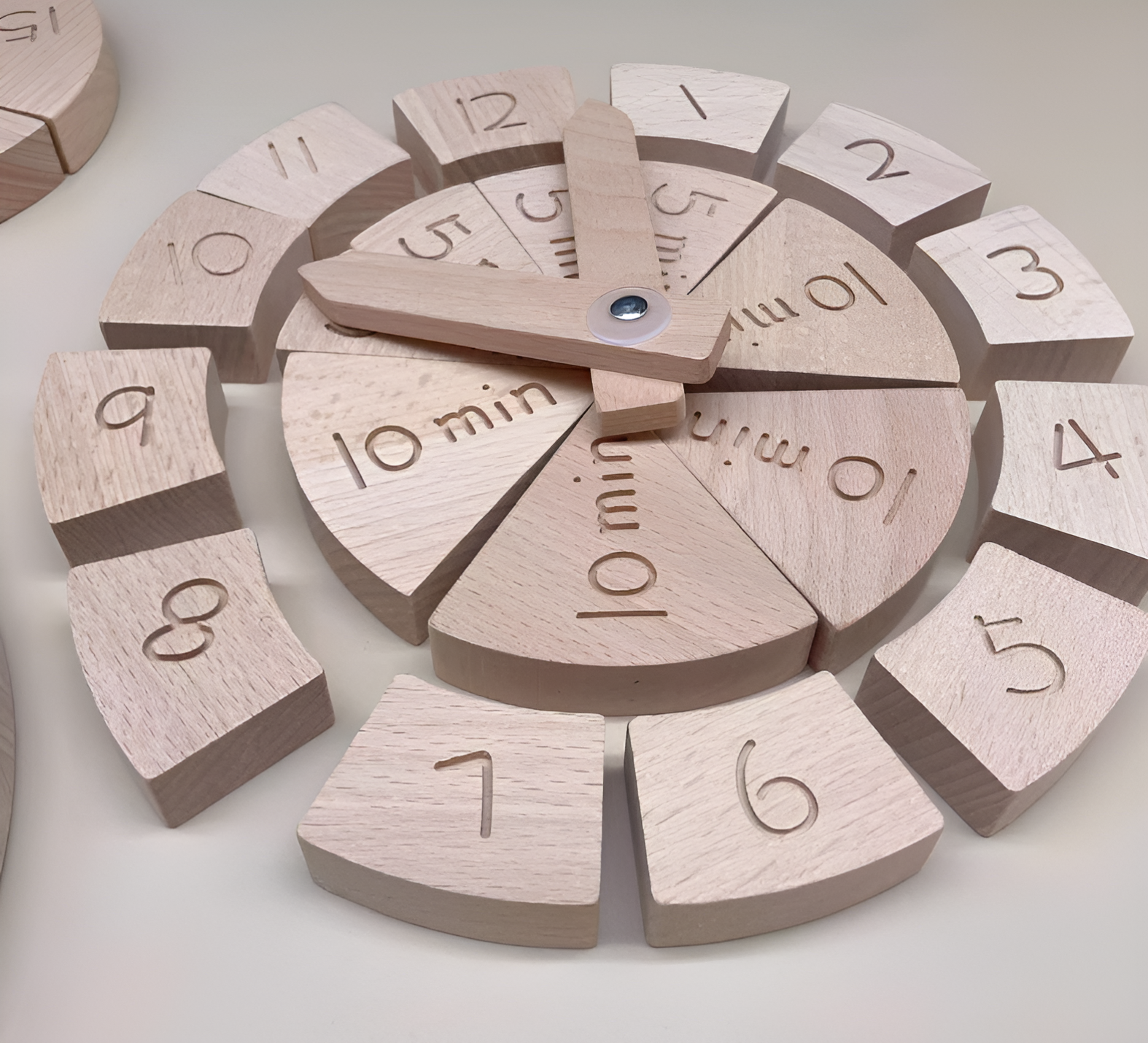 Time Learning Clock - Make a Story about Time and Fractions Fun