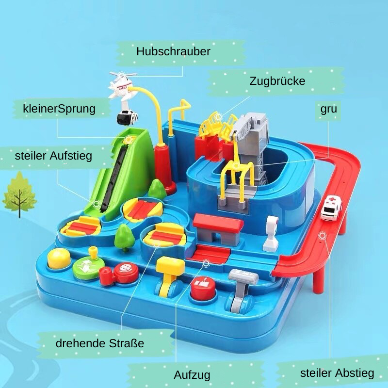 TinyTracks - Montessori Children's Toy Set