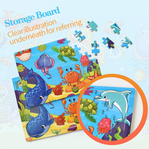 Toddler Jigsaw Puzzles 6 PACK | Bestseller