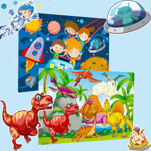 Toddler Jigsaw Puzzles 6 PACK | Bestseller