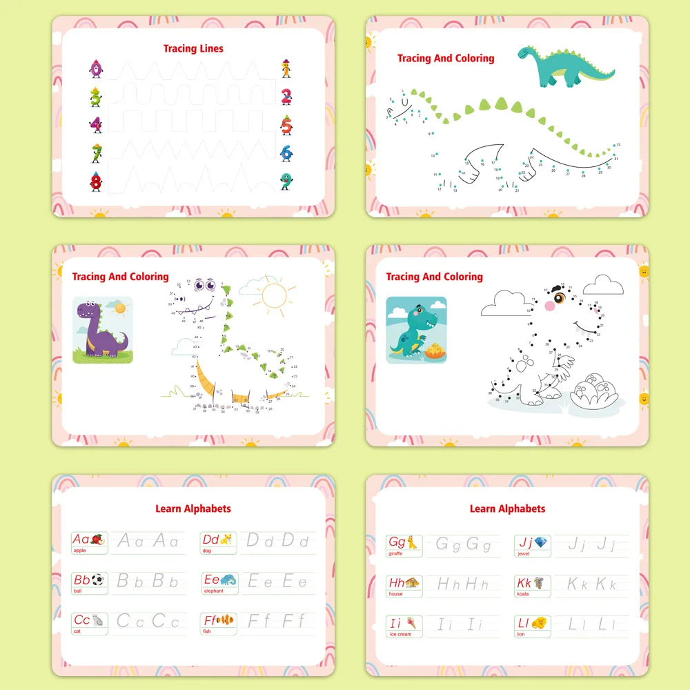Toddler Workbook - Promotes Learning and Cooperation