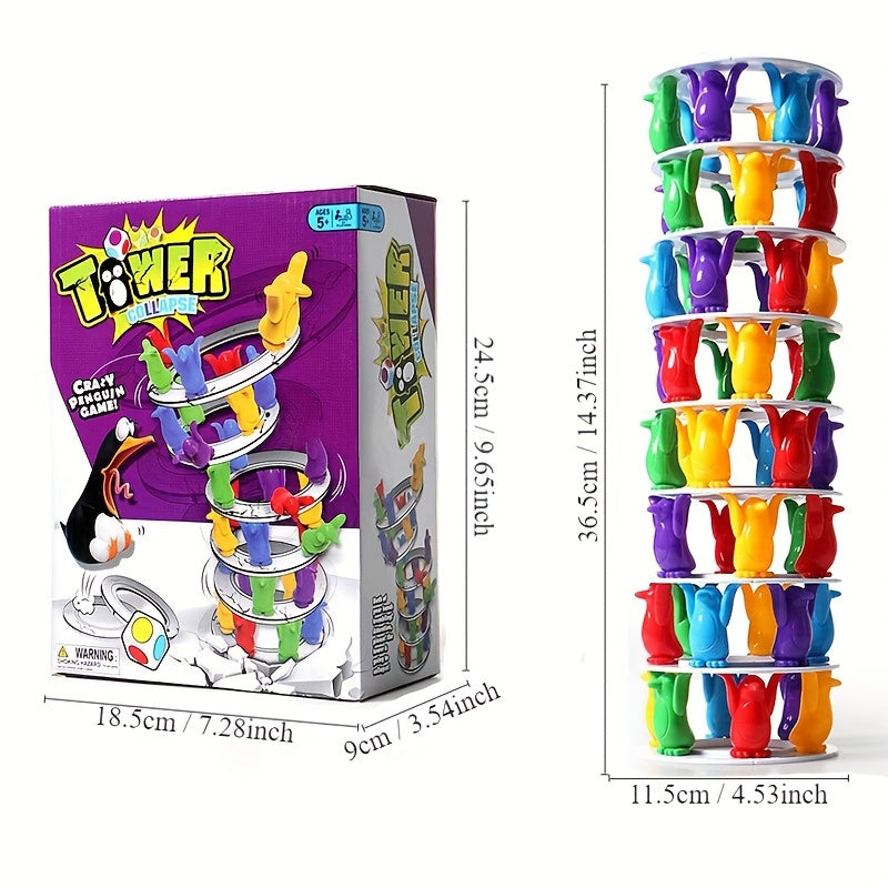Tower Collapse - Balancing Penguin Tower for Multiple Players