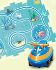 Toy Car Set - Educational Puzzle Mat for Children