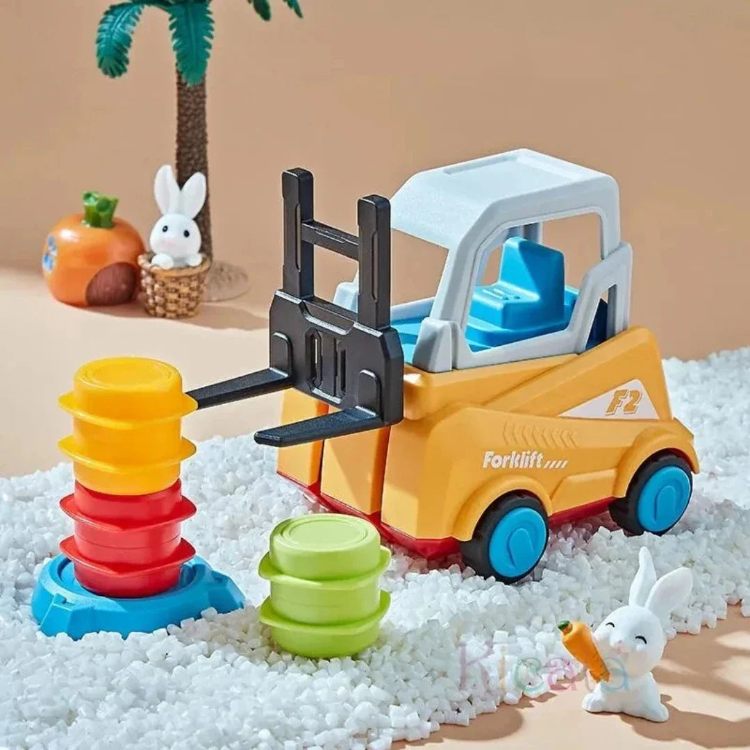 Toy Friends - Educational Fork Lift Stacking Game