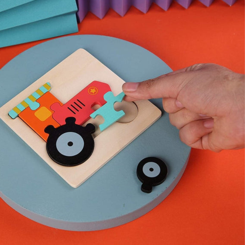 Transport Puzzles - Promotes Recognition and Skills