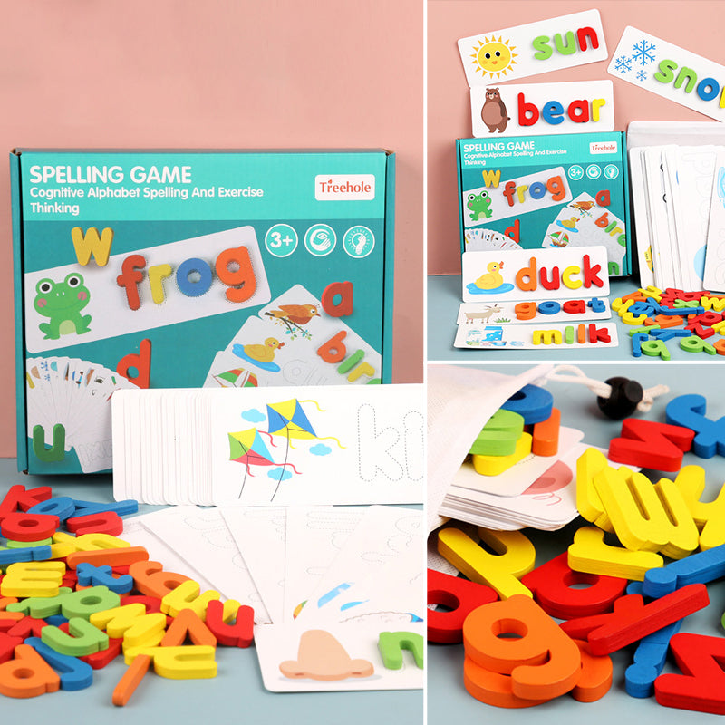 Treehole - Wooden Alphabet Game for Toddlers Educational Toys