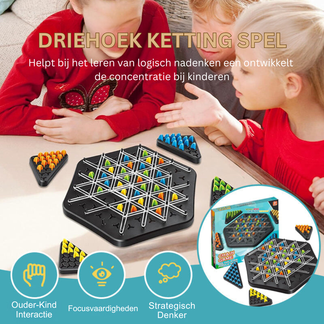 TriPlay - Educational Triangle Chain Game for Children