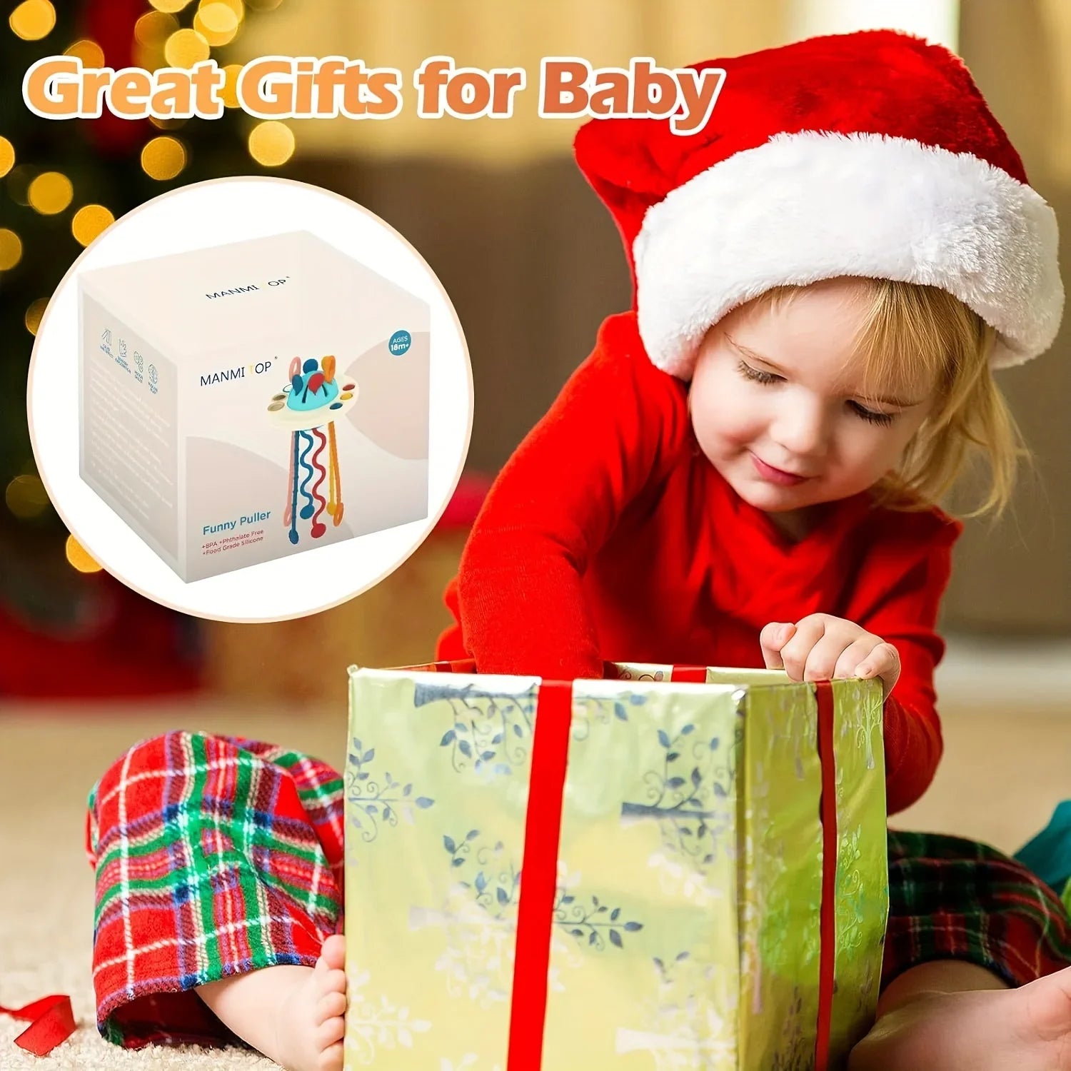 UFO Pull-along Toy - Motor and Sensory Development