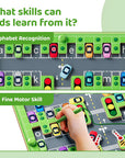 Vehicles Maze Board - Fun and Problem Solving Learning