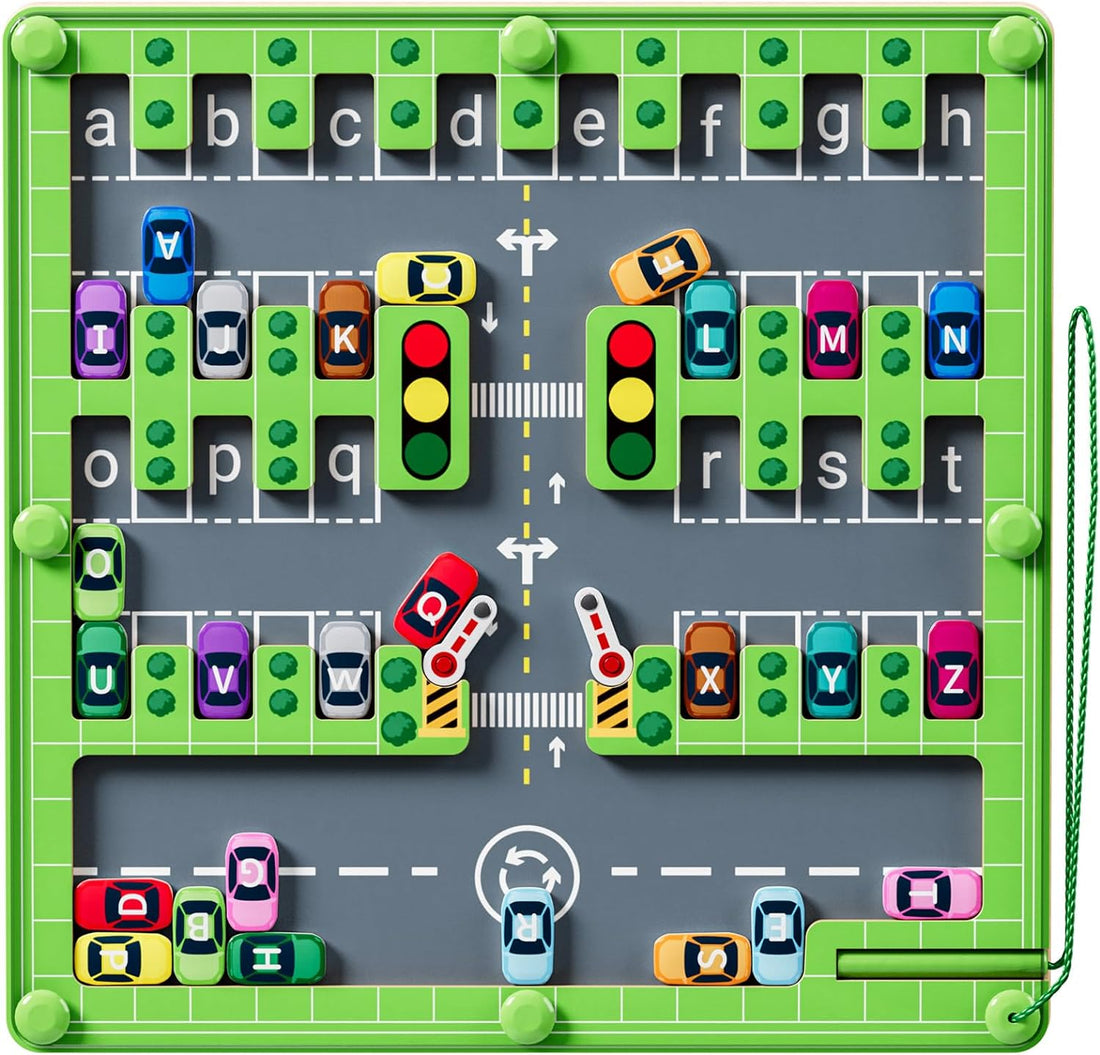 Vehicles Maze Board - Fun and Problem Solving Learning