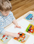 Vehicles Puzzles - Educational Toy Set