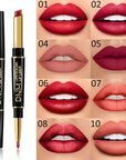 Waterproof 2-in-1 Lipstick Lip Liner