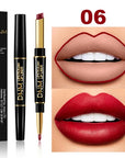 Waterproof 2-in-1 Lipstick Lip Liner