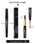 Waterproof 2-in-1 Lipstick Lip Liner