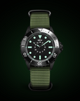 Waterproof Tactical Field Watch in Diver Style