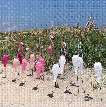 WhirlWing - Dancing Birds Garden Metal Art