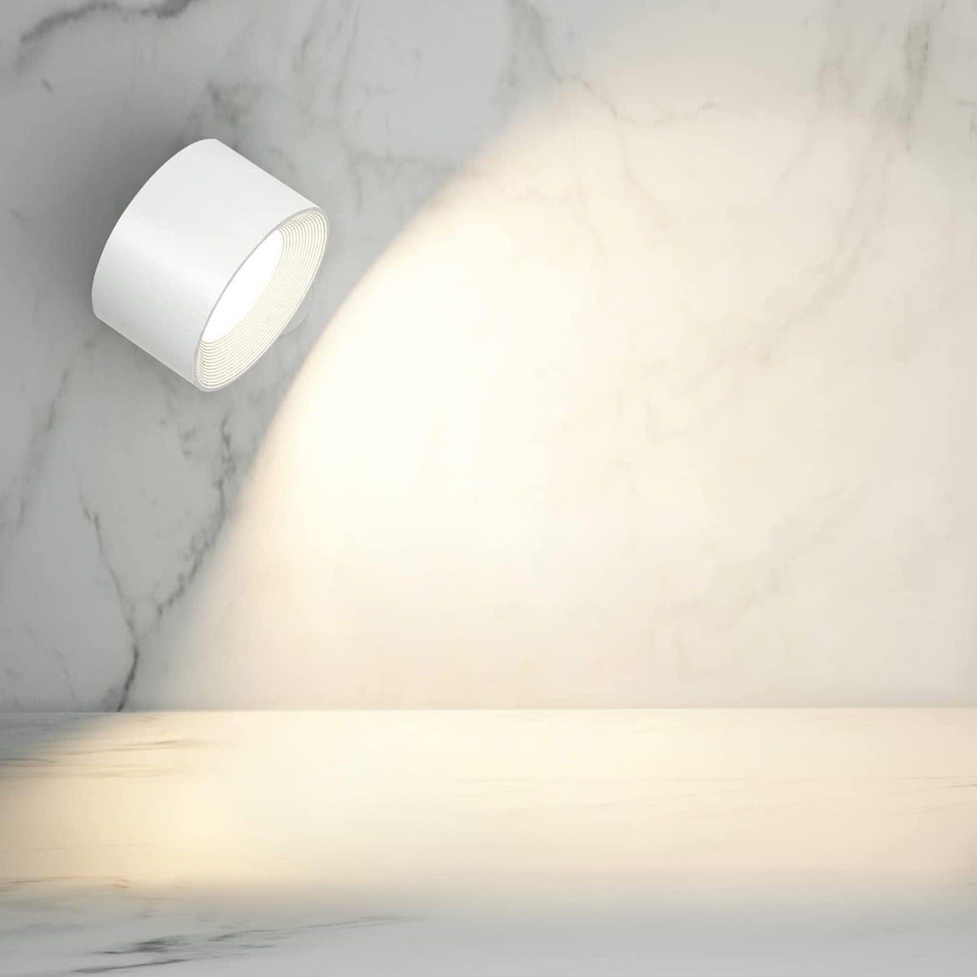 Wireless Rechargeable Wall Lamp - LumoFlex