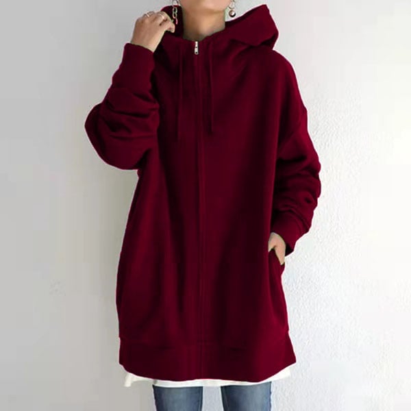 Women's Autumn/Winter Zip-Up Hoodie