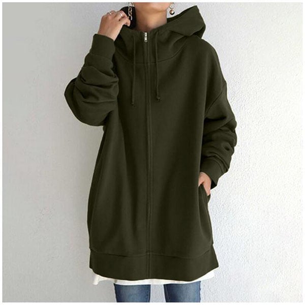 Women's Autumn/Winter Zip-Up Hoodie