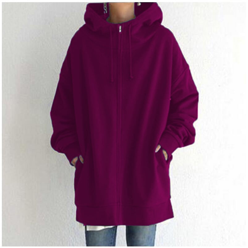 Women's Autumn/Winter Zip-Up Hoodie