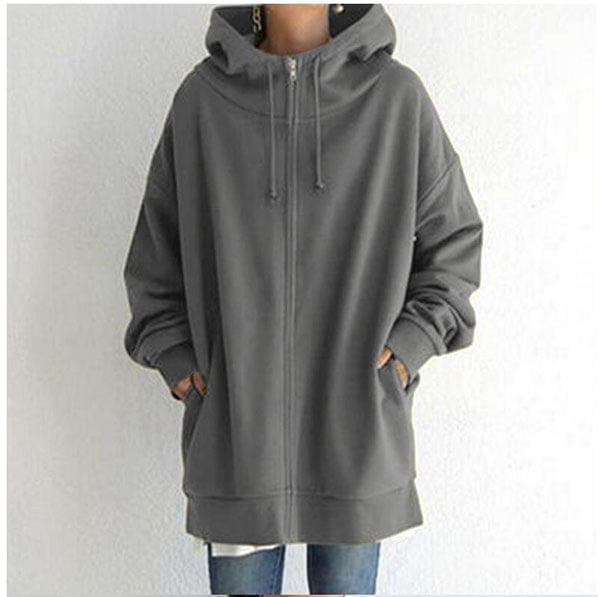 Women's Autumn/Winter Zip-Up Hoodie
