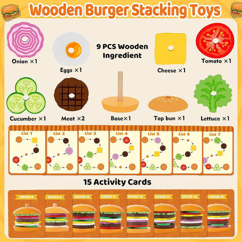 Wooden Citizens Stacking Toy | Learning & Fun Activity for Children!