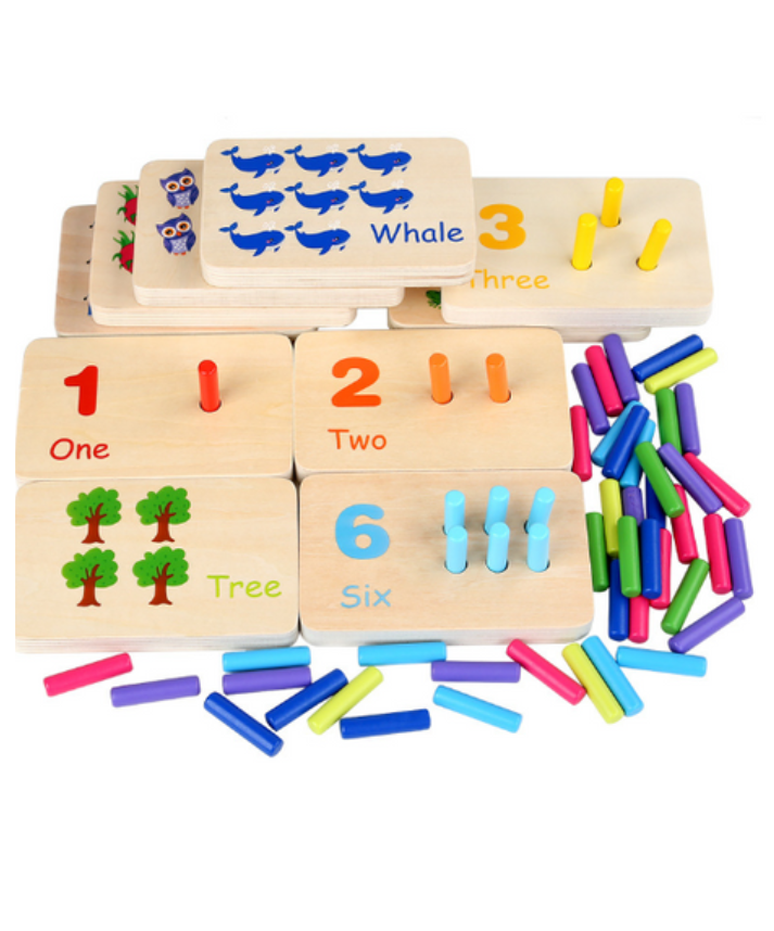 Wooden Counting Boards Set - An Enjoyable and Practical Learning Experience