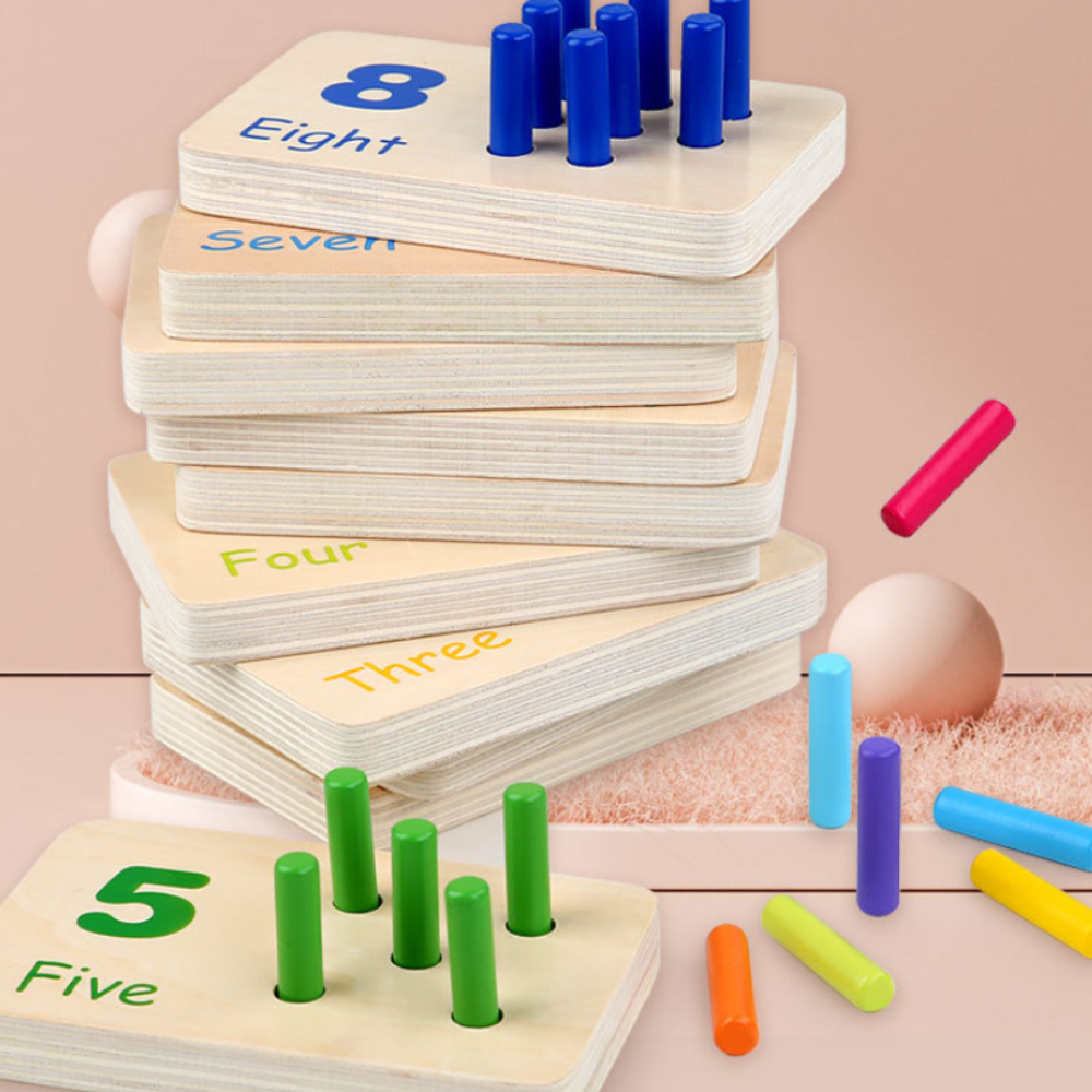 Wooden Counting Boards Set - An Enjoyable and Practical Learning Experience