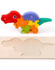 Wooden Dino Puzzle - Choose your dino adventure