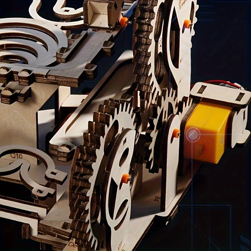 WoodenCraft - Wooden 3D Puzzle Course DIY Educational Toy