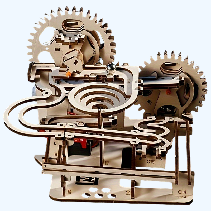 WoodenCraft - Wooden 3D Puzzle Course DIY Educational Toy