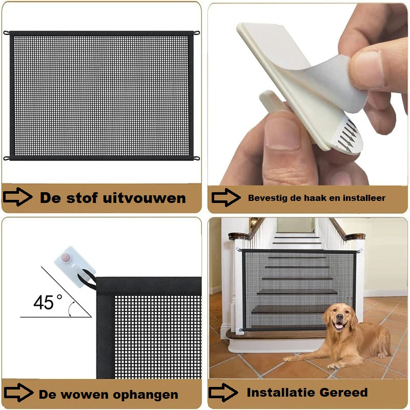WoofWall | Sturdy Foldable Pet Barrier
